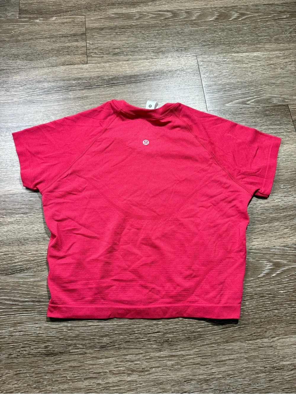 Lululemon Swiftly Tech Cropped Short-Sleeve Shirt 2.0 Pink Dragonfruit / Pink Dr